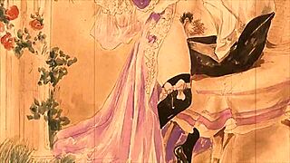 Vintage Erotic Drawings Featuring Antique Cartoon Characters