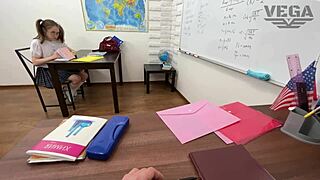 Wow, forgot math but learned how to take a huge cock instead!