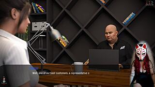 Kate 16 Groped Outdoors in Russian Hentai Upskirt Scene