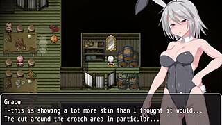 Grace faces humiliation in the labyrinth town game!