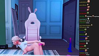Stupid Streamer Forgot to Stop Broadcast During Intense Toy Play