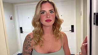 big boob employee tied up and fucked by her boss bdsm