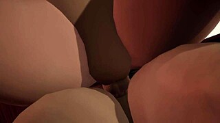 i watch kiriko from overwatch gettin fucked hard in this 3d anime hentai parody