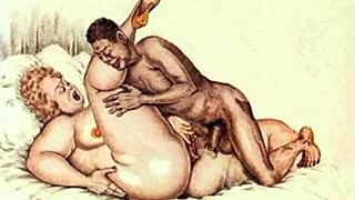 check out this vintage erotic art?