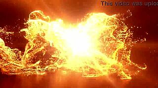 Natasha Teen battles Lancelot with open ass fisting, huge gape! 😲