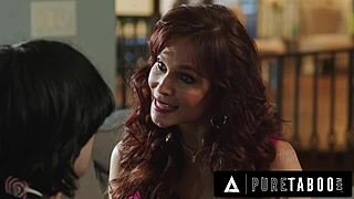 pure taboo teen shocked by stepmom syren de mer’s sudden bimbofication change