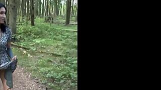 Friends having outdoor sex?