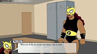 eighteen titans part ten in animated hentai game series with teen characters