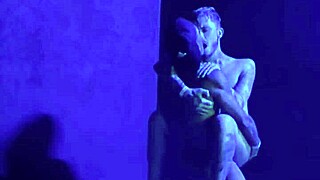 Having a hot threesome in the smoking area of the club 😏🔥