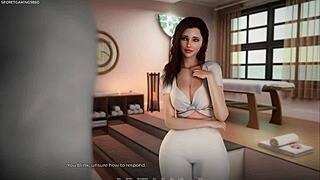 Yo, my hot stepmom with a thick ass gave me a sexy massage! Desirium 3D rocks!