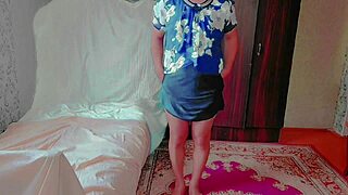 Transsexual beauty gets a hot massage and fucked hard