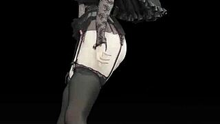 Rui Yin Telanjang Dansa Gaya TikTok MMD Pure Dance 3D Anime Dewasa