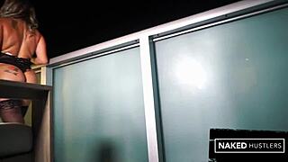 You know that real bad bitch from Miami with big tits and jiggly booty? She's fucking a strong dick tonight.