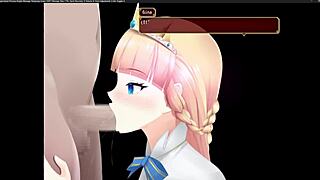 Princess Knight teases with outdoor play in steamy anime action