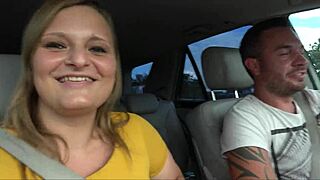 Wanna see Lina Mila get spontaneous on highway sex spot?