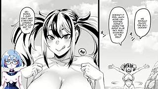 going on a vacation to the beach turns into casual sex with anime hentai characters