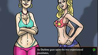 dude, this big butt white professor got banged by a pimp in hentai gameplay... bad ending 😱