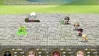 Formando Um Grupo Com Três Garotas Muito Gostosas E Virgens - Big-Breasted Adventurer Cuckold Harem Rpg - Parte 1