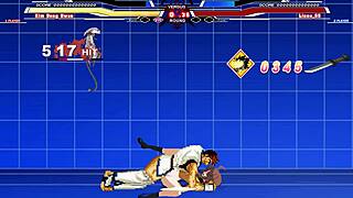 Dongwan slams Rinne in wild hentai cumshot action!