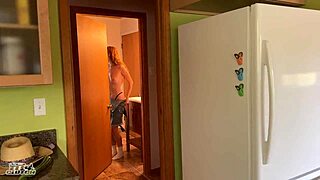 aww, this sweet country girl finally gets her first creamy load