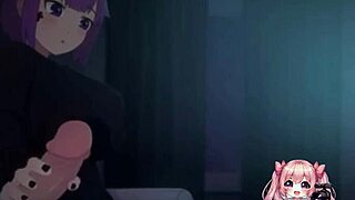 My anime boyfriend came over just to suck and fuck me hard