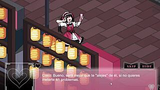 hentai wife gets fucked on balcony while sucking my dick in front of husband 😈 part 3