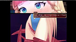 Princess Knight teases with outdoor play in steamy anime action