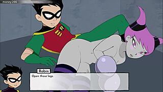 18TITANS EPISODE 60 with cartoon characters in dating game