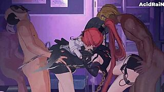 Yinlin and Baizhi share a quiet moment together