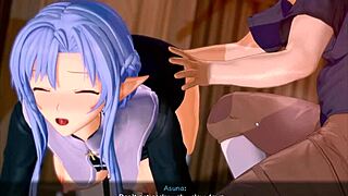 sword art online hentai fans enjoy wild ntr action