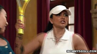uhh, i just gotta say kimmy kimm looks so cute, i mean her stepmom romi rian in tennis gear, wanna stay for naughty fun?