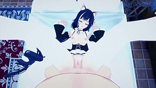 Karyl and Arisa in intense 3D hentai sex scene