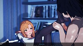 sword art online hentai fans enjoy wild ntr action