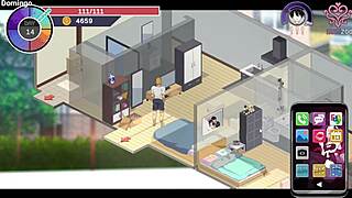 hentai wife gets fucked on balcony while sucking my dick in front of husband 😈 part 3