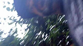 Are you jerking off to a teen in public forest?