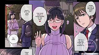 In this anime, the guy becomes friends with benefits with his girlfriend's mom