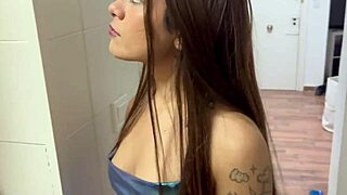 First DP for hot Latina with small tits. She craves two cocks in her pussy with Raul and Brady!