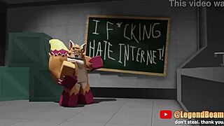 baldi, you're mine in this wild fashui roblox hentai animation