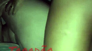 A mature latina's greedy ass and hairy pussy get licked and anally penetrated