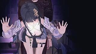 Yinlin and Baizhi share a quiet moment together