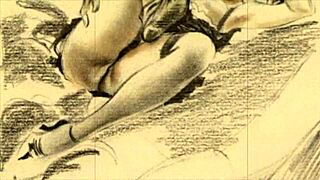 Ever seen vintage erotic drawings like these before?