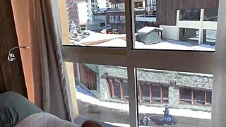 Anissa Kate gets pounded hard and dilated on winter holidays, wow! ❄️