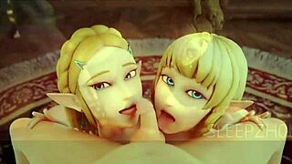 Compilation of Zelda porn scenes