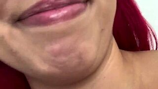 First Time Redhead Screwed by Apartment Owner!