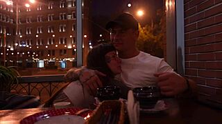 'I Sucked Him in Cafe, Then Rough Bang at Home!' Anime Orgasm and Spitting, Part 1