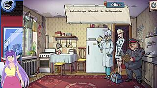 Hot elf blonde in souper game demo 😍