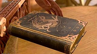 in baldurs gate 3, gale romances a naked gay scene