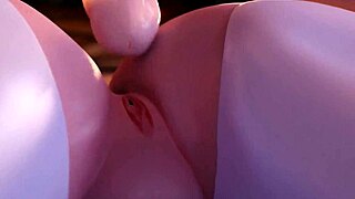 Kda Kaisa expertly sucks and bangs two massive cocks in wild action.