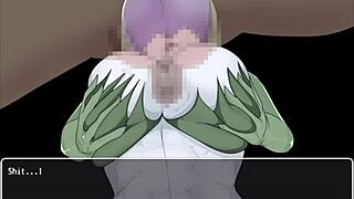 i'm being dominated by this authoritarian woman with her monster cock