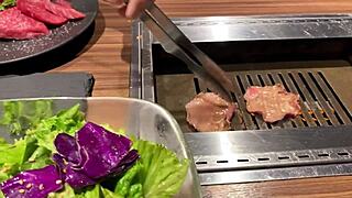 Beautiful woman with big F-CUP TITS rides hard in EROTIC COWGIRL style for dubbed action.